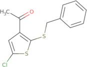 1-(2-(Benzylthio)-5-chlorothiophen-3-yl)ethanone