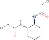 (+/-)-trans-1,2-Bis(chloroacetamido)cyclohexane