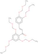 3-[3,4-Bis(ethoxymethoxy)phenyl]-1-[2,4,6-tris(ethoxymethoxy)phenyl]-2-propen-1-one