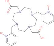 4,10-Bis[(1-oxido-2-pyridinyl)methyl]-1,4,7,10-tetraazacyclododecane-1,7-diacetic acid