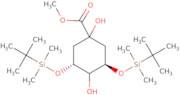 (1a,3R,4a,5R)-3,5-Bis[[(1,1-dimethylethyl)dimethylsilyl]oxy]-1,4-dihydroxy-cyclohexanecarboxylic...