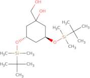 (3S,5S)-3,5-Bis[[(1,1-dimethylethyl)dimethylsilyl]oxy]-1-hydroxy-cyclohexanemethanol