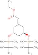 (3R-trans)-[3,5-Bis[[(1,1-dimethylethyl)dimethylsilyl]oxy]cyclohexylidene]-acetic acid ethyl ester