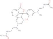 N,N'-Bis[2-(acetamido)ethyl]-N,N'-dimethyl rhodamine