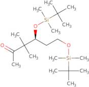 (4S)-4,6-Bis-{[tert-butyldimethylsilyl)oxy]}-3,3-dimethylhexan-2-one