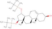 (3b,15a,17b)-15,17-Bis-O-(tert-butyldimethylsilyloxy) androst-5-en-3-ol