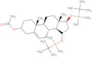 (3b,15a,17b)-15,17-Bis-O-(tert-butyldimethylsilyloxy) androst-5-en-3-ol 3-O-acetate