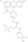 (L)-2-[(t-Boc)amino]-2-[(5-fluoresceinyl)aminocarbonyl]ethyl methanethiosulfonate