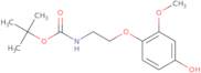 N-tert-Boc-2-(4-hydroxy-2-methoxyphenoxy)-ethylamine