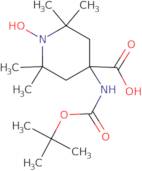 N-Boc-2,2,6,6-tetramethylpiperidine-N-oxyl-4-amino-4-carboxylic acid