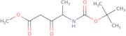 4-(N-Boc-amino)-3-oxo-pentanoic acid methyl ester