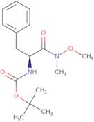 N-Boc-N-methoxy-N-methyl-L-phenylalaninamide