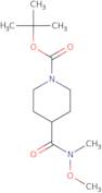 N'-Boc-N-methoxy-N-methylpiperidine-4-carboxamide