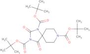 1-t-Boc-piperidine-4-spiro-5'-[1',3'-bis-t-boc]-hydantoin