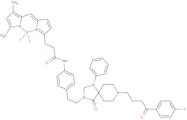 3-Bodipy-propanoic acid N-phenethylspiperone amide