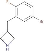 3-[(5-Bromo-2-fluorophenyl)methyl]azetidine