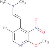 5-Bromo-4-[2-(dimethylamino)ethenyl]-2-methoxy-3-nitropyridine