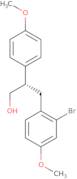 (S)-3-(2-Bromo-4-methoxyphenyl)-2-(4-methoxyphenyl)propan-1-ol