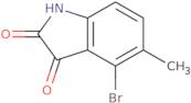 4-Bromo-5-methyl-1H-indole-2,3-dione