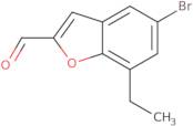 5-Bromo-7-ethyl-2-formyl-benzofuran