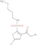 3-(2-Bromoacetyl)-5-chloro-N-(3-methoxypropyl)-2-thiophenesulfonamide