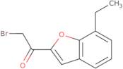 2-Bromoacetyl-7-ethylbenzofuran