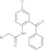 2-(2-Bromo-acetylamino)-5-chloro-benzophenone