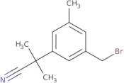 3-(Bromomethyl)-a,a,5-trimethyl-benzeneacetonitrile