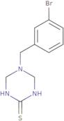 5-[(3-Bromophenyl)methyl]tetrahydro-1,3,5-triazine-2(1H)-thione