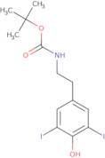 N-tert-Butoxycarbonyl 3,5-diiodotyramine