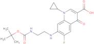N-(tert-Butoxycarbonyl) desethylene ciprofloxacin