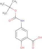 5-(N-tert-Butoxycarbonylamino)salicylic acid