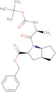 1-(2-tert-Butoxycarbonylamino-1-oxopropyl)octahydrocyclopenta[b]pyrrole-2-caroxylic acid, benzyl e…