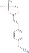 tert-Butyl 4-(cyanomethyl)cinnamate