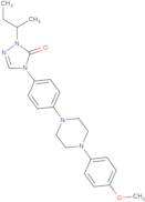 2-(2-Butyl)-4-{4-[4-(4-methyloxy-phenyl)-piperazin-1-yl]-phenyl}-2,4-dihydro-[1,2,4]-triazol-3-one