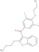 2-n-Butyl-4-[(2-bromoethoxy)-3,5-diiodobenzoyl]benzofuran