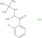 2-(tert-Butylamino)-2'-chloropropiophenone hydrochloride