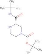 (S)-2-tert-Butylcarboxamide-4-tert-butoxycarbonylpiperazine