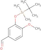 3-tert-Butyldimethylsiloxy-4-methoxybenzaldehyde