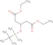 3-[(tert-Butyldimethylsilyl)oxy]pentanedioic acid diethyl ester