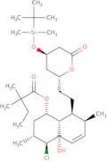4-tert-Butyldimethylsilyl-5'-chloro-4a'-hydroxy simvastatin