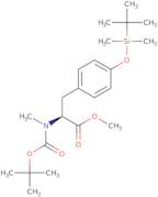 O-tert-Butyldimethylsilyl-N-methyl-N-t-butoxycarbonyl-L-tyrosine, methyl ester