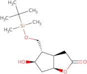 (3aR,4S,5R,6aS)-4-(tert-Butyldimethylsilyloxy)methyl-5-hydroxy-hexahydro-2H-cyclopenta[b]furan-2...