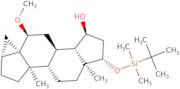 (3b,5a,6b,15a,17b)-17-tert-Butyldimethylsilyloxy-6-methoxy-3,5-cycloandrostan-15-ol