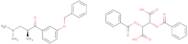 (2R,3R)-(2S)-2,3-Bis(benzoyloxy)-butanedioic acid compound with 3-(dimethylamino)-2-methyl-1-[3-(phenylmethoxy)phenyl]-1-propanone