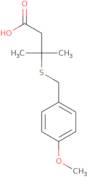 B-S-(4-Methoxybenzylmercapto)isovaleric acid