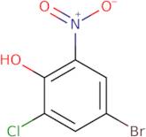 4-Bromo-2-chloro-6-nitrophenol