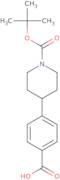 4-(1-(tert-Butoxycarbonyl)piperidin-4-yl)benzoic acid