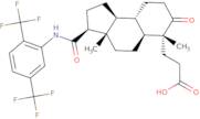 (17b)-N-[2,5-Bis(trifluoromethyl)phenylcarbamo-yl]-5-oxo-A-nor-3,5-secoandrostan-3-oic acid