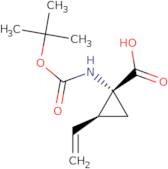(1R,2S)-N-tert-Butoxycarbonyl-1-amino-2-vinylcyclopropanecarboxylic acid